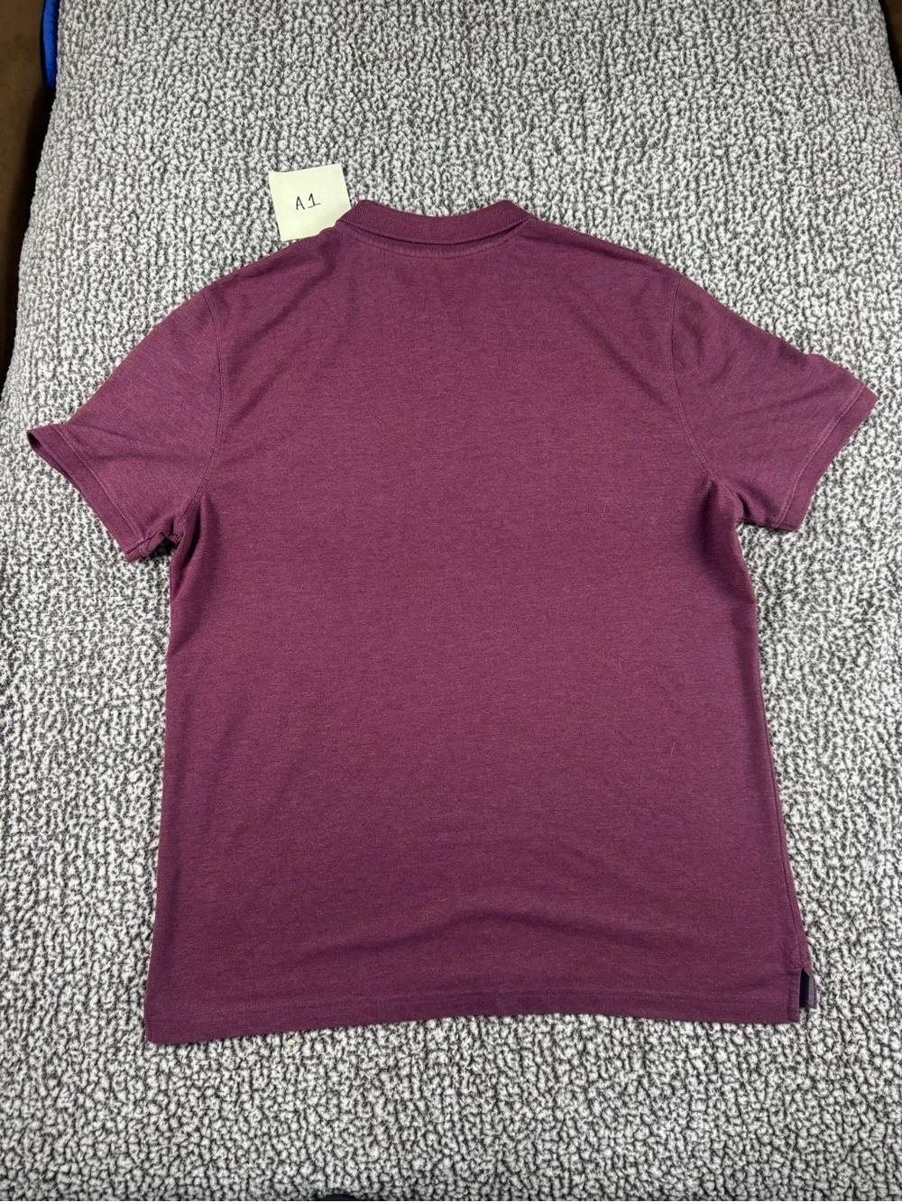 Banana Republic Men's Burgundy Polo Shirt XL
